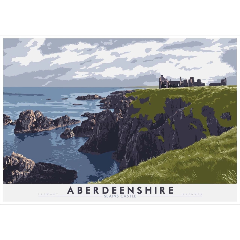 Image of Aberdeenshire: Slains Castle by Stewart Bremner